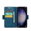 Samsung Galaxy S23+ 5G CaseMe 023 Butterfly Buckle RFID Leather Case Blue - 4