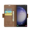 Samsung Galaxy S23 Ultra 5G CaseMe 023 Leather RFID Phone Case Brown - 4
