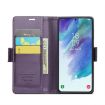 Samsung Galaxy S21 FE 5G CaseMe 023 Butterfly Leather Case Pearly Purple - 4