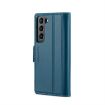 Samsung Galaxy S21 5G CaseMe 023 Butterfly Buckle RFID Leather Case Blue - 3