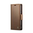 Samsung Galaxy S21+ 5G CaseMe 023 Leather RFID Phone Case (Brown) - 2