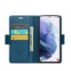 Samsung Galaxy S21+ 5G CaseMe 023 RFID Leather Case - Blue - 4