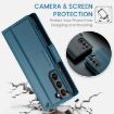 Samsung Galaxy S21+ 5G CaseMe 023 RFID Leather Case - Blue - 6