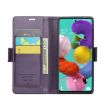 Samsung Galaxy A51/M40s CaseMe 023 Butterfly Buckle Leather Case Purple - 4