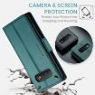 Samsung Galaxy S10 CaseMe 023 Butterfly Buckle RFID Leather Case Blue - 6