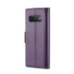 Samsung Galaxy S10 CaseMe 023 Butterfly Buckle RFID Leather Case Purple - 3