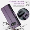 Samsung Galaxy S10+ CaseMe 023 Butterfly Buckle RFID Leather Case Purple - 6