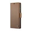 Samsung Galaxy A14 CaseMe 023 Butterfly Buckle Leather Case (Brown) - 2