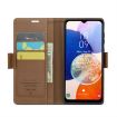 Samsung Galaxy A14 CaseMe 023 Butterfly Buckle Leather Case (Brown) - 4