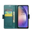 Samsung Galaxy A54 5G CaseMe 023 Butterfly Buckle RFID Leather Case Blue - 4