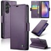 Samsung Galaxy A54 5G CaseMe 023 Butterfly Buckle Leather Case Purple - 1