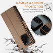 Samsung Galaxy S20 Ultra CaseMe 023 Leather RFID Phone Case Brown - 6