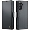 Samsung Galaxy S23 FE 5G Case - CaseMe 023 Butterfly Buckle Leather (Black) - 2