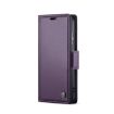 Samsung Galaxy S24 CaseMe 023 Butterfly Buckle Leather Case - Pearly Purple - 2