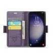 Samsung Galaxy S24 CaseMe 023 Butterfly Buckle Leather Case - Pearly Purple - 4