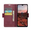 Samsung Galaxy A05s CaseMe 023 Butterfly Buckle RFID Leather Case Red - 4