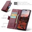 Samsung Galaxy A05s CaseMe 023 Butterfly Buckle RFID Leather Case Red - 7
