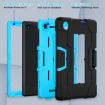 TCL Tab 8 LE/WiFi Silicone Hybrid PC Case with Holder - Black Blue - 3