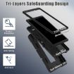 TCL Tab 8 LE/WiFi Silicone Hybrid PC Tablet Case with Holder - Black - 4