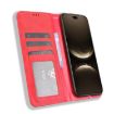 Huawei nova 14 Pro 5G Red Leather Phone Case with Magnetic Buckle - 4