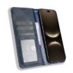Huawei nova 14 Pro 5G Blue Leather Phone Case with Magnetic Buckle - 4
