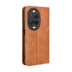 Huawei nova 14 Ultra 5G Leather Phone Case, Magnetic Buckle, Brown Retro - 3