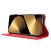 Huawei Pura 80 Pro/Pro+ 5G Red Leather Magnetic Buckle Phone Case - 5