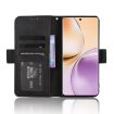 Realme 14 Pro 5G Black Leather Phone Case with Card Slots - 6