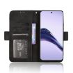Realme 14 Pro Lite 5G Black Leather Phone Case with Card Slots - 6