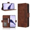 Realme 14 Pro Lite 5G Brown Leather Phone Case with Card Slots - 1