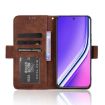 Realme P3 Pro 5G Brown Leather Phone Case with Card Slots - 6