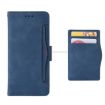 Realme C71 4G Blue Leather Phone Case with Card Slots - Calf Texture - 4
