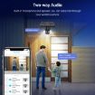 SHIWOJIA 4G Solar Dome IP Camera, 3MP, IP66 Waterproof, Night Vision, US - 9