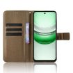 Realme C71 4G Brown Diamond Texture Leather Phone Case - 4