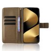 Huawei Pura 80 Ultra 5G Brown Diamond Texture Leather Phone Case - 4