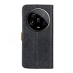 Xiaomi 14 Ultra Black European Floral Embossed Leather Phone Case - 3
