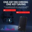 JNN M2 Ultra-thin HD Noise Reduction Voice Recorder, 4GB (Black) - 5