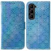 Infinix Hot 50 Pro+ 4G Blue Leather Phone Case with Magnetic Buckle - 1