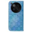 Infinix Zero 40 4G/5G Blue Magnetic Buckle Leather Phone Case - 3