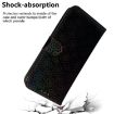 Tecno Camon 40 Black Leather Phone Case with Magnetic Buckle - 7