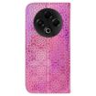 Tecno Spark 30 4G Pink Leather Phone Case with Magnetic Buckle - 3