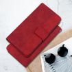 Infinix Hot 50 Pro 4G Red Geometric Embossed Leather Phone Case - 2