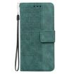 Infinix Note 50 Pro+ Green Geometric Embossed Leather Phone Case - 3
