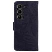 Infinix Hot 50 Pro+ 4G Black Tiger Embossing Flip Leather Case - 4