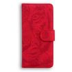 Infinix Hot 50 Pro+ 4G Red Tiger Embossing Flip Leather Phone Case - 3