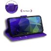 Infinix Hot 50 Pro+ 4G Purple Tiger Embossing Flip Leather Case - 6