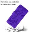 Infinix Hot 50 Pro+ 4G Purple Tiger Embossing Flip Leather Case - 7