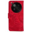 Infinix Zero 40 4G/5G Red Tiger Embossing Flip Leather Case - 4