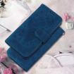 Infinix Note 50 Pro+ Blue Butterfly Rose Embossed Leather Phone Case - 2