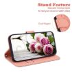 Infinix Zero 40 4G/5G Pink Butterfly Rose Embossed Leather Case - 6